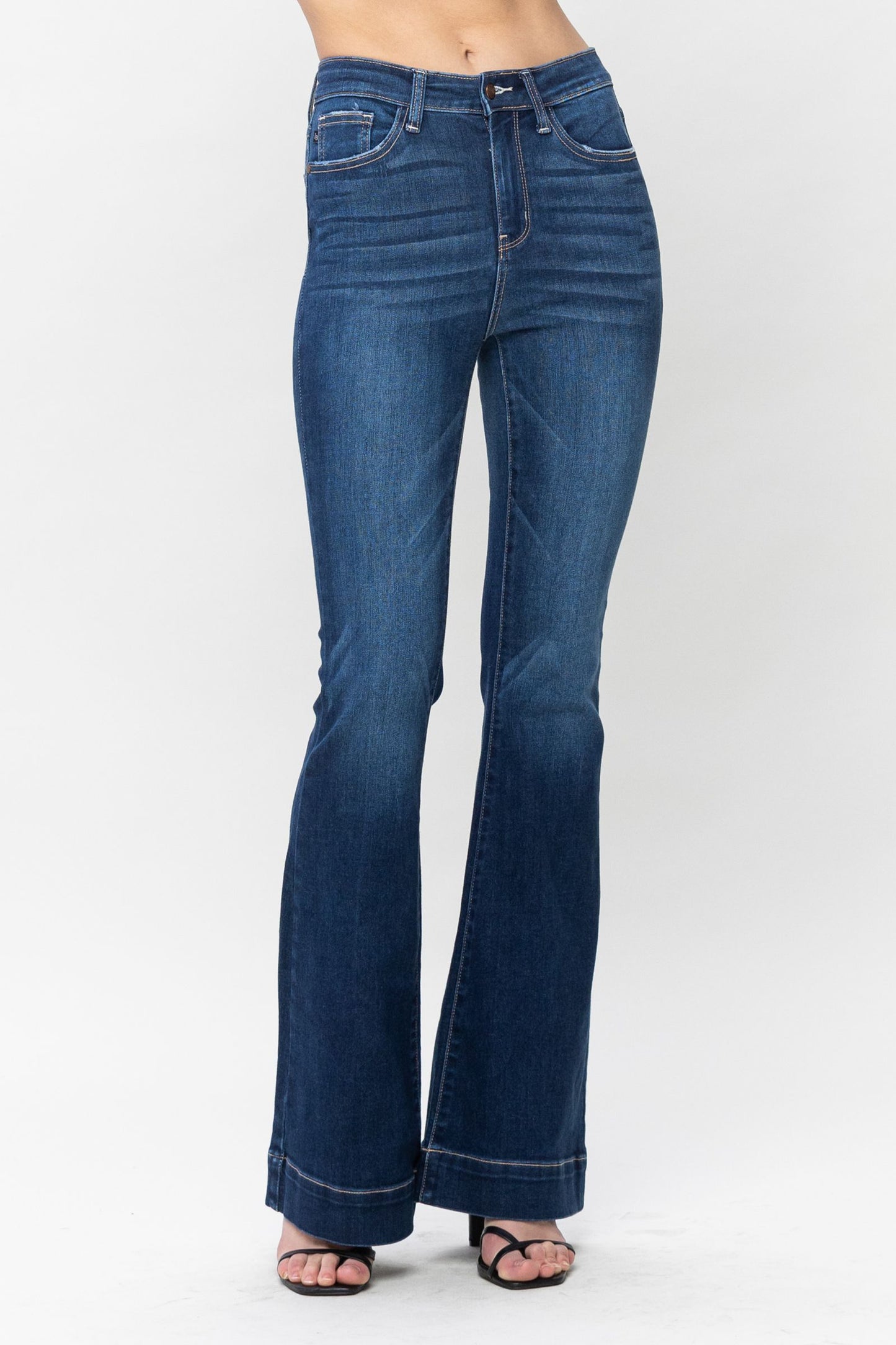Judy Blue® Dark High Waisted Flare Jeans - Best Seller