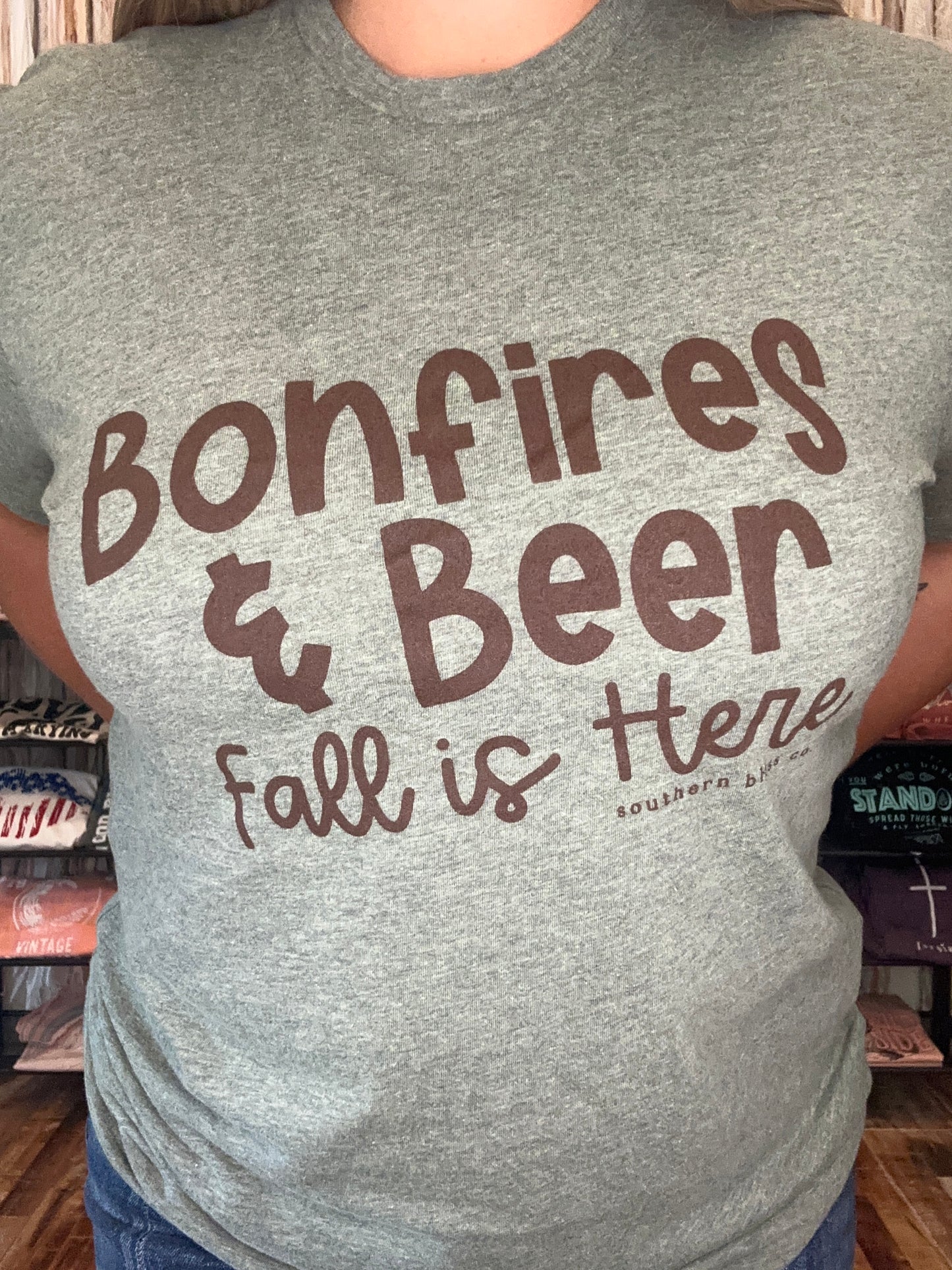 Bonfires & Beer SS Tee