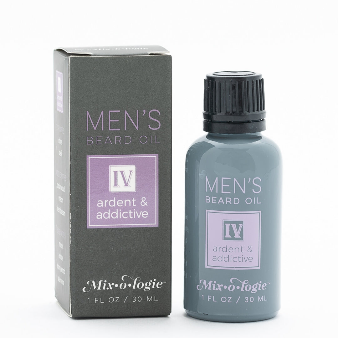 Mixologie Men's Beard Oil- Ardent and Addictive