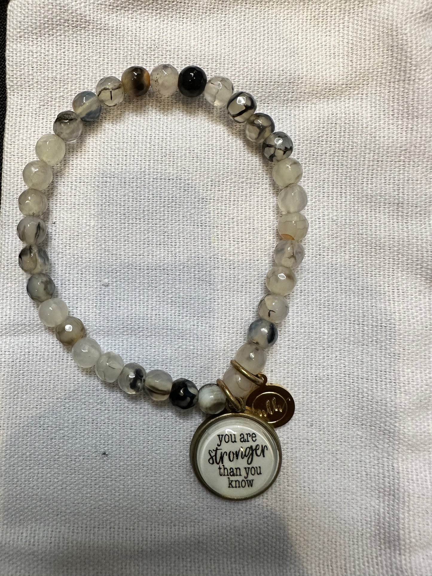 Sentiment Bracelet-You are stronger than you know
