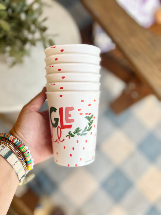 Festive Reusable Cups- Jingle Juice