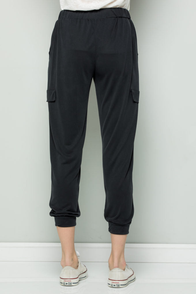 Cupro Joggers With Pockets