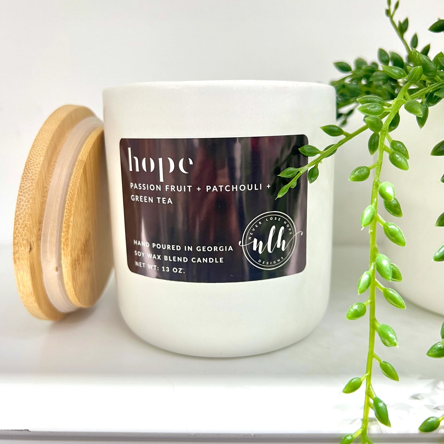 Never Lose Hope® Soy wax blend Candle- "Hope"