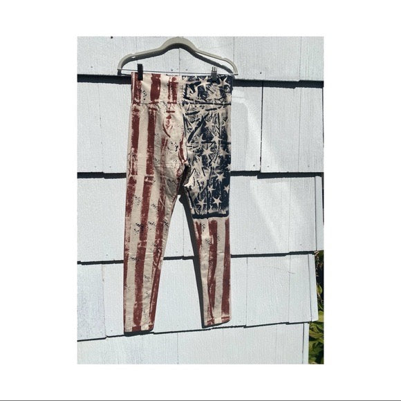 American Flag Leggings Size Small -XL