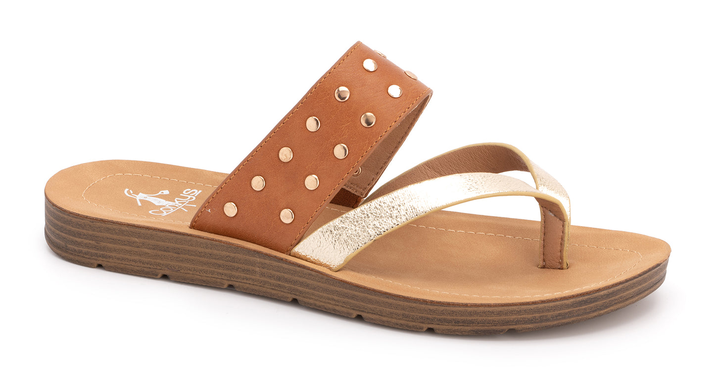 Corkys® "Good Luck" Sparkling Thong Sandals